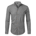 Camisa Social Masculina Manga Longa CAMISA002 G2 Sr Alpha Preto 38 