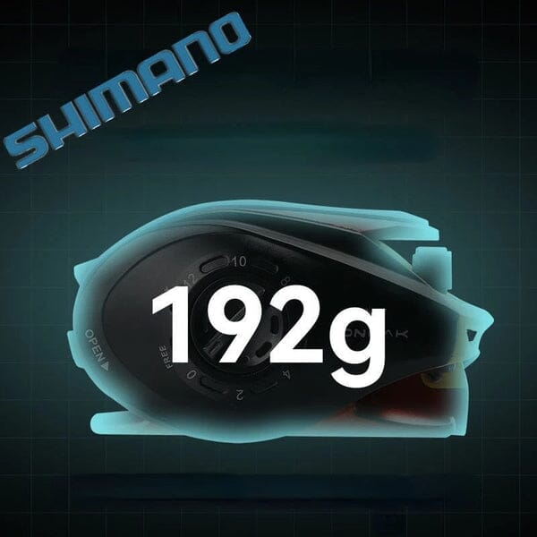 Carretilha Shimano 7.1:1 para Água Doce e Salgada + Brinde